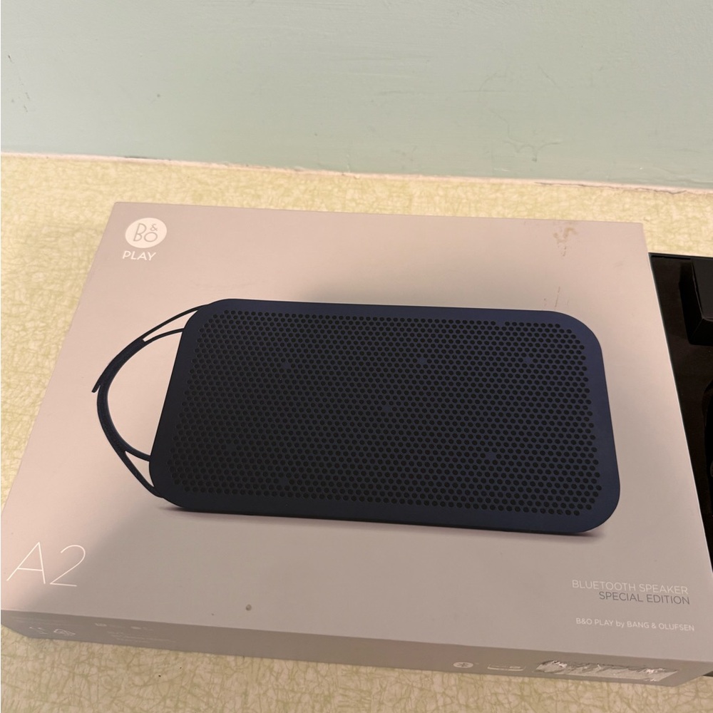 Bang & Olufsen A2 Bluetooth Speaker - Dark Blue wireless